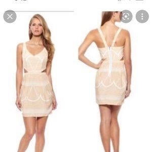 Hunter Bell Cutout mini dress size 0